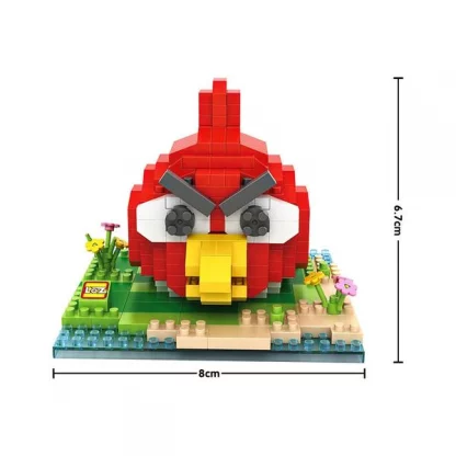 loz angry bird red microbloques