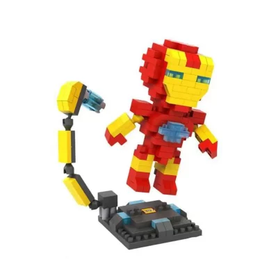 iron man pixel blocs construcció marvel regal joguina