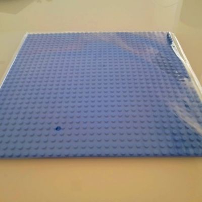 placa base blocs construcció compatible blau piscina