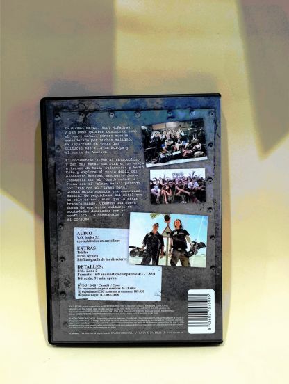 Global Metal Documentary DVD Back