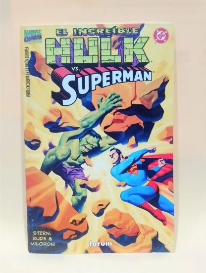 Comic Superman Hulk
