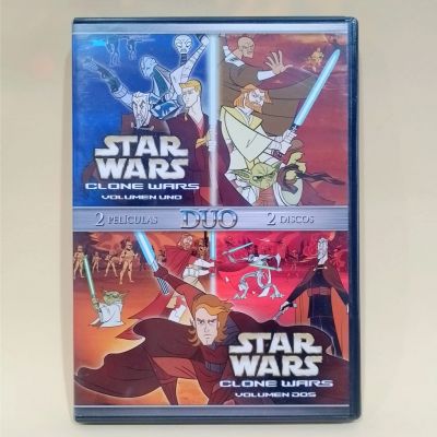Star Wars Clone Wars sèrie animació 2D completa Genndy Tartakovsky DVD