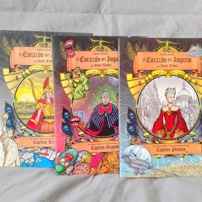 El Cor de l'Imperi col·lecció 3 novel·les gràfiques sèrie completa talbot