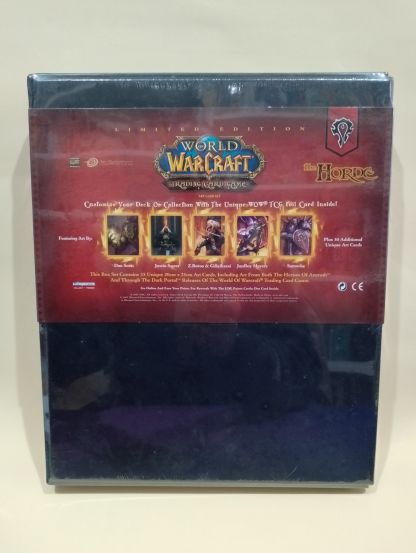 Caja World of Warcraft láminas arte trading card edición limitada