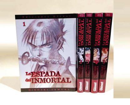 coleccion 5 tomos manga espada inmortal