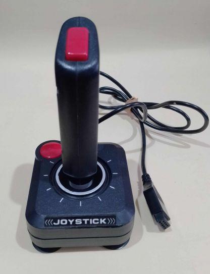 joystick atari estilo negro rojo