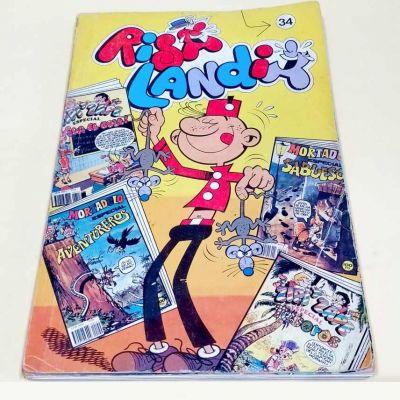 risalandia comic retapado mortadelo bruguera sacarino zipi zape superlopez benito boniato sir tim oteo