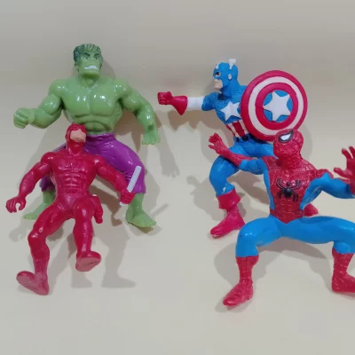 PVC plastic figures marvel comansi