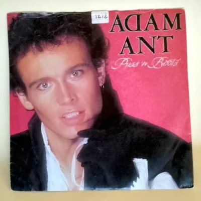 adam ant single vinil punk new wave